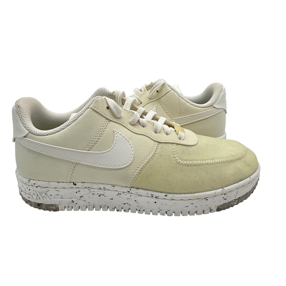Nike Air Force 1 Crater Womens 9 Summit White Excellent CT1986-100 Sneakers